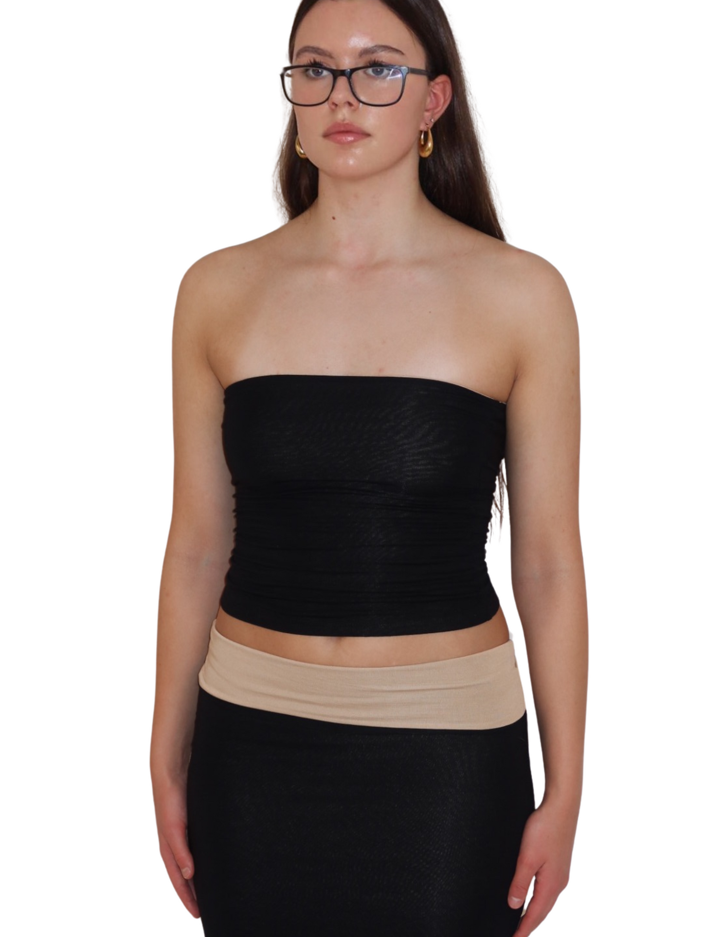 Zaiizy Twotones Tube Top